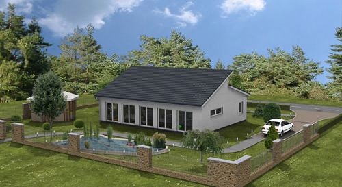 Bungalow-Hausbau mit Zahnabau - BAU UND AUSBAU GmbH in Zahna-Elster in der Region Lutherstadt Wittenberg