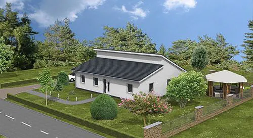 Bungalow-Hausbau mit Zahnabau - BAU UND AUSBAU GmbH in Zahna-Elster in der Region Lutherstadt Wittenberg