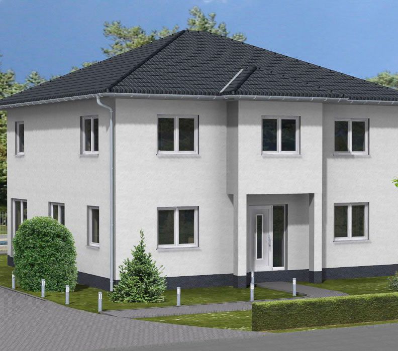 Stadtvillen-Hausbau mit Zahnabau - BAU UND AUSBAU GmbH in Zahna-Elster in der Region Lutherstadt Wittenberg