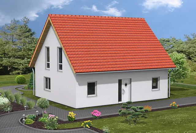 Einfamilienhaus-Hausbau mit Zahnabau - BAU UND AUSBAU GmbH in Zahna-Elster in der Region Lutherstadt Wittenberg