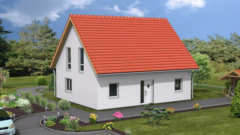 Einfamilienhaus-Hausbau mit Zahnabau - BAU UND AUSBAU GmbH in Zahna-Elster in der Region Lutherstadt Wittenberg