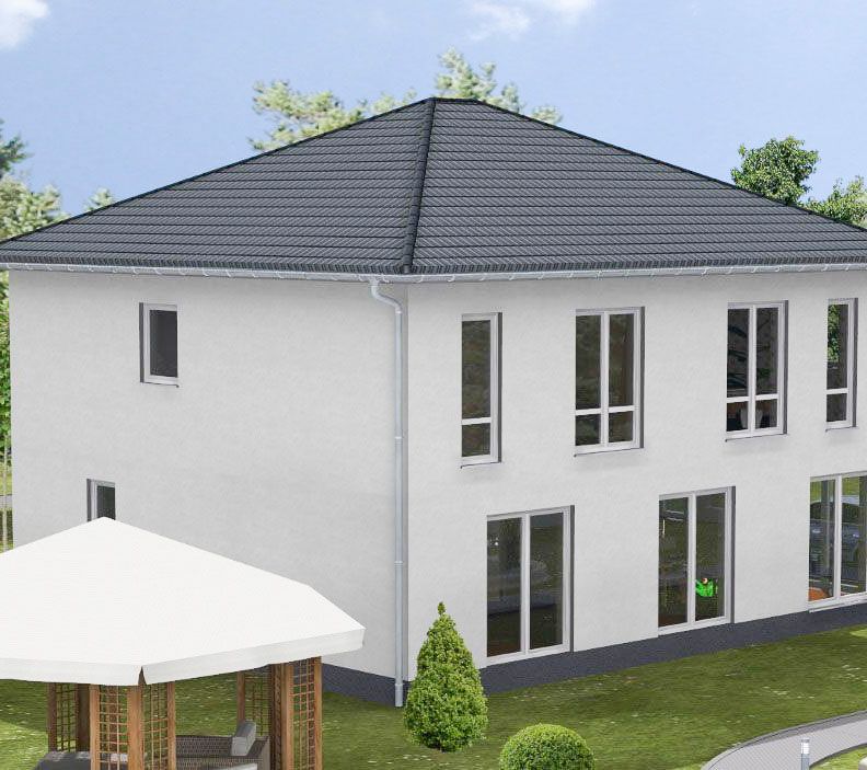 Stadtvillen-Hausbau mit Zahnabau - BAU UND AUSBAU GmbH in Zahna-Elster in der Region Lutherstadt Wittenberg