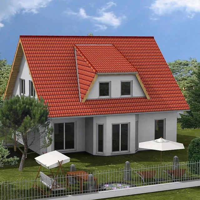 Einfamilienhaus-Hausbau mit Zahnabau - BAU UND AUSBAU GmbH in Zahna-Elster in der Region Lutherstadt Wittenberg