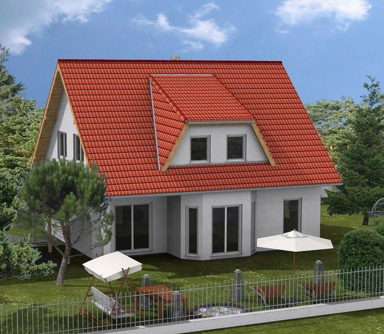 Einfamilienhaus-Hausbau mit Zahnabau - BAU UND AUSBAU GmbH in Zahna-Elster in der Region Lutherstadt Wittenberg
