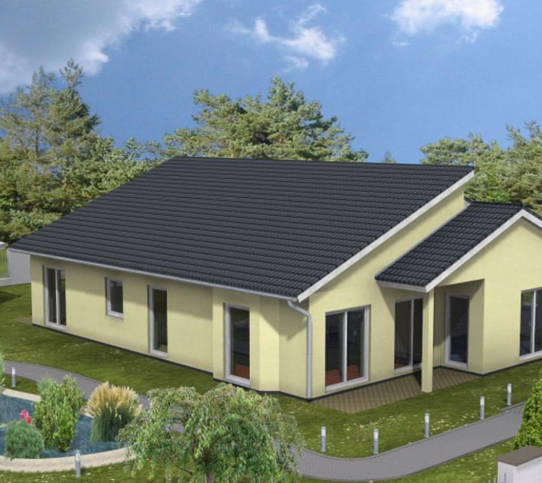 Bungalow-Hausbau mit Zahnabau - BAU UND AUSBAU GmbH in Zahna-Elster in der Region Lutherstadt Wittenberg