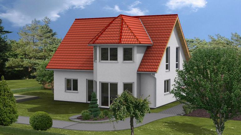 Einfamilienhaus-Hausbau mit Zahnabau - BAU UND AUSBAU GmbH in Zahna-Elster in der Region Lutherstadt Wittenberg