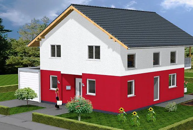 Einfamilienhaus-Hausbau mit Zahnabau - BAU UND AUSBAU GmbH in Zahna-Elster in der Region Lutherstadt Wittenberg