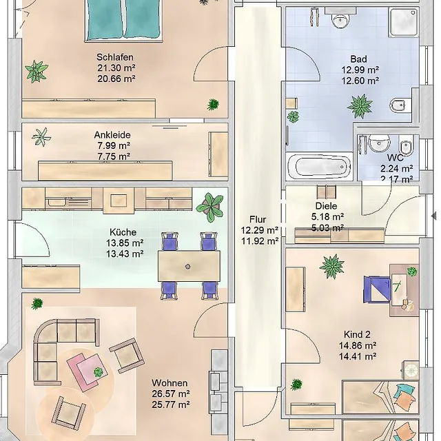 Bungalow-Hausbau mit Zahnabau - BAU UND AUSBAU GmbH in Zahna-Elster in der Region Lutherstadt Wittenberg