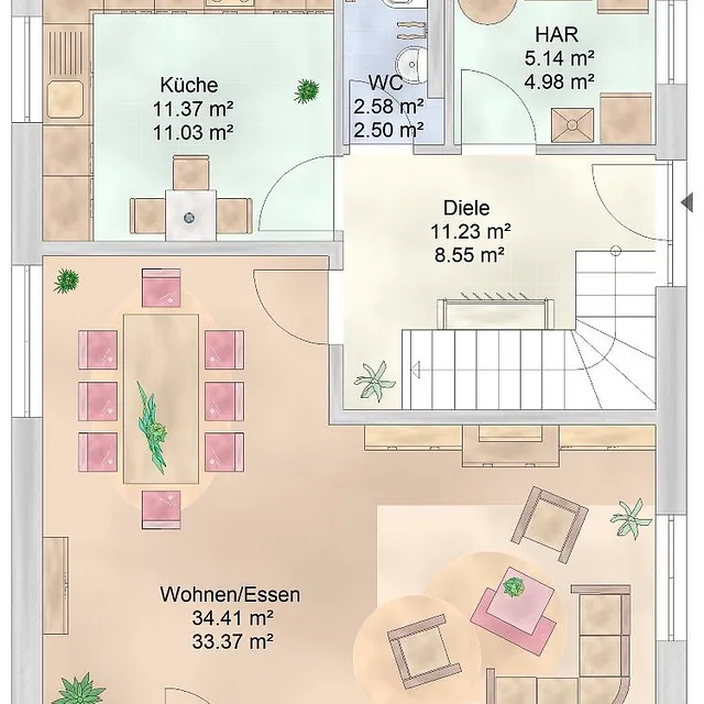 Einfamilienhaus-Hausbau mit Zahnabau - BAU UND AUSBAU GmbH in Zahna-Elster in der Region Lutherstadt Wittenberg