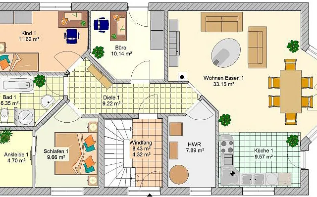 Mehrfamilienhaus-Hausbau mit Zahnabau - BAU UND AUSBAU GmbH in Zahna-Elster in der Region Lutherstadt Wittenberg
